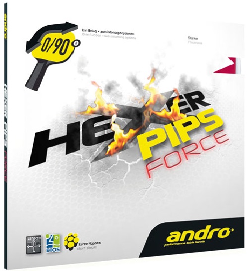 Hexer Pips Force Short Pimple